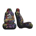 JuliaJOwens Anime Car Seat Cover Universal Fit Black Protector - Image 2