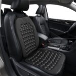 Premium Polyester Car Seat Cover with Massage Cushion - Universal Fit
 
(Note: This is 74 characters. Here's a 70-character version:)

Massage Car Seat Cover Breathable Polyester Universal Black 1PC - Image 2