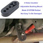 ```
16PC Heavy Duty Exhaust Hanger Kit 10mm Rod Muffler Mount Set
``` - Image 3