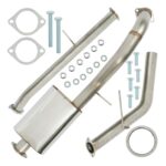 Premium Stainless Steel Cat Back Exhaust for Suburban/Yukon XL 1500 5.3L 2000-2006 - Image 3