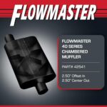Flowmaster 40 Series Muffler: Aggressive Sound, High-Performance Exhaust for Muscle Cars - Image 2