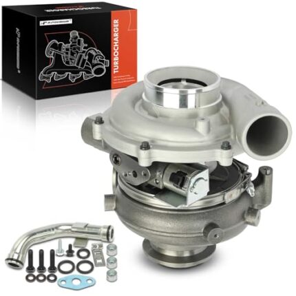 A-Premium GT3782VA Complete Turbocharger Turbo Kit Compatible with Ford Models - F-250 Super Duty, F-350 Super Duty, F-450 Super Duty, F-550 Super Duty, 2005 2006 2007, 6.0L - Replaces 1854593C91