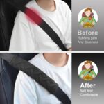 JUSTTOP Car Seat Belt Pads 2-Pack Comfort Shoulder Strap Covers - Image 6