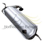 Smart Fortwo Rear Muffler 2008-2015 1.0L Stainless Steel Kit - Image 4