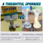 Heavy Duty Metal Glue Waterproof Adhesive for Steel Iron 1.76oz - Image 4