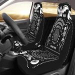 Gothic Skeleton Ouija Board Car Seat Covers - Universal Fit SUV Truck Van - Image 3