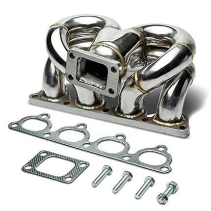 DNA Motoring TM-D-S-RH-NWG Stainless Steel Turbo Manifold