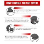 Cool Dragon Print Car Front Seat Covers 2PC Universal Fit SUV Truck - Image 6