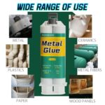 Heavy Duty Metal Glue Waterproof Adhesive for Steel Iron 1.76oz - Image 2