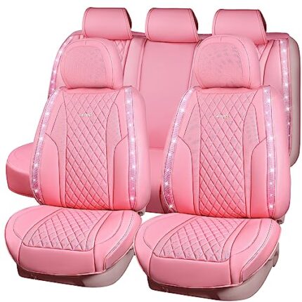 car seat covers full set pink