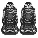 car seat covers gothic