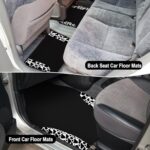 Cow Print Car Accessories Set: 26-Piece Interior Decor Kit for Truck SUV - Image 7
