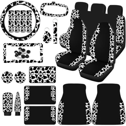 car seat covers cow print