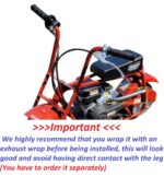 ARSPORT Performance Exhaust Header for Coleman CT100U CC100X Mini Bike Only - Image 2