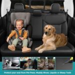Ford Maverick Seat Covers 2022-2025 Custom Fit Waterproof Leather Black - Image 7