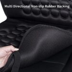 Premium Polyester Car Seat Cover with Massage Cushion - Universal Fit
 
(Note: This is 74 characters. Here's a 70-character version:)

Massage Car Seat Cover Breathable Polyester Universal Black 1PC - Image 5