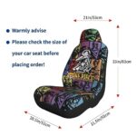 JuliaJOwens Anime Car Seat Cover Universal Fit Black Protector - Image 4