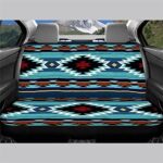 Aztec Tribal Turquoise Seat Covers Universal Fit Car Truck SUV Rear Bench - Image 2