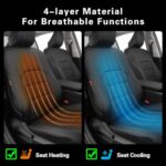 Toyota Camry Seat Covers 2025-2026 Waterproof Leather Full Set Black SUV Truck - Image 7