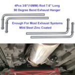 ```
16PC Heavy Duty Exhaust Hanger Kit 10mm Rod Muffler Mount Set
``` - Image 6