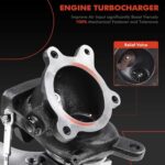 A-Premium Turbocharger Kit for Ford Explorer Taurus Flex 3.5L Left Right Set with Wastegate - Image 4