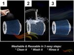 Rtunes Blue Cold Air Intake Kit for 12-15 Honda Civic 1.8L I4 - Image 5