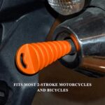 MUQIDA 2PC Motorcycle Exhaust Wash Plug 0.6-1.5" Silencer Cover
Orange - Image 6