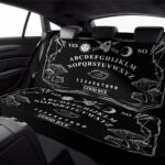 Witchcraft Magic Gothic Seat Covers | Stretchy Truck SUV Rear Bench Protector - Image 6