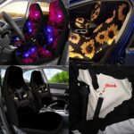 Aztec Tribal Turquoise Seat Covers Universal Fit Car Truck SUV Rear Bench - Image 7