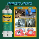 Heavy Duty Metal Glue Waterproof Adhesive for Steel Iron 1.76oz - Image 3