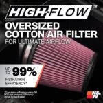 K&N Cold Air Intake Kit 1996-2001 Jeep Cherokee Performance Boost - Image 3