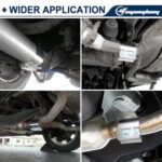 3.5" Stainless Steel Exhaust Clamp | Butt Joint Pipe Coupler | 2-Pack - Image 7