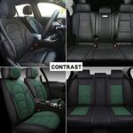 Premium Green Full Set Waterproof Car Seat Covers - Universal Fit SUV Truck - Image 6