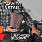 K&N Cold Air Intake Kit 1996-2001 Jeep Cherokee Performance Boost - Image 11