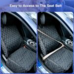 PETICON Waterproof Dog Car Seat Cover 2 Pack Nonslip Scratchproof - Image 6