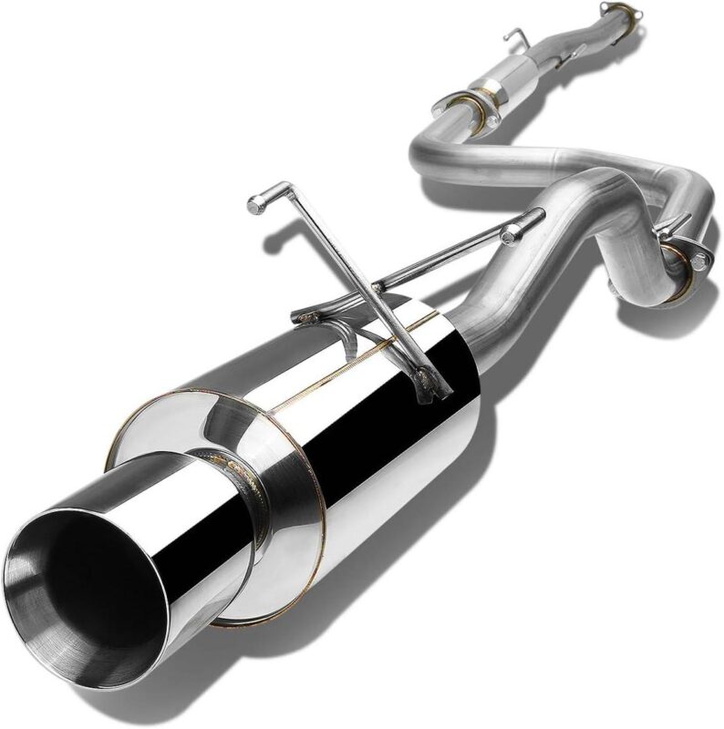 Unleash Civic Power: Stainless Steel Cat Back Exhaust!