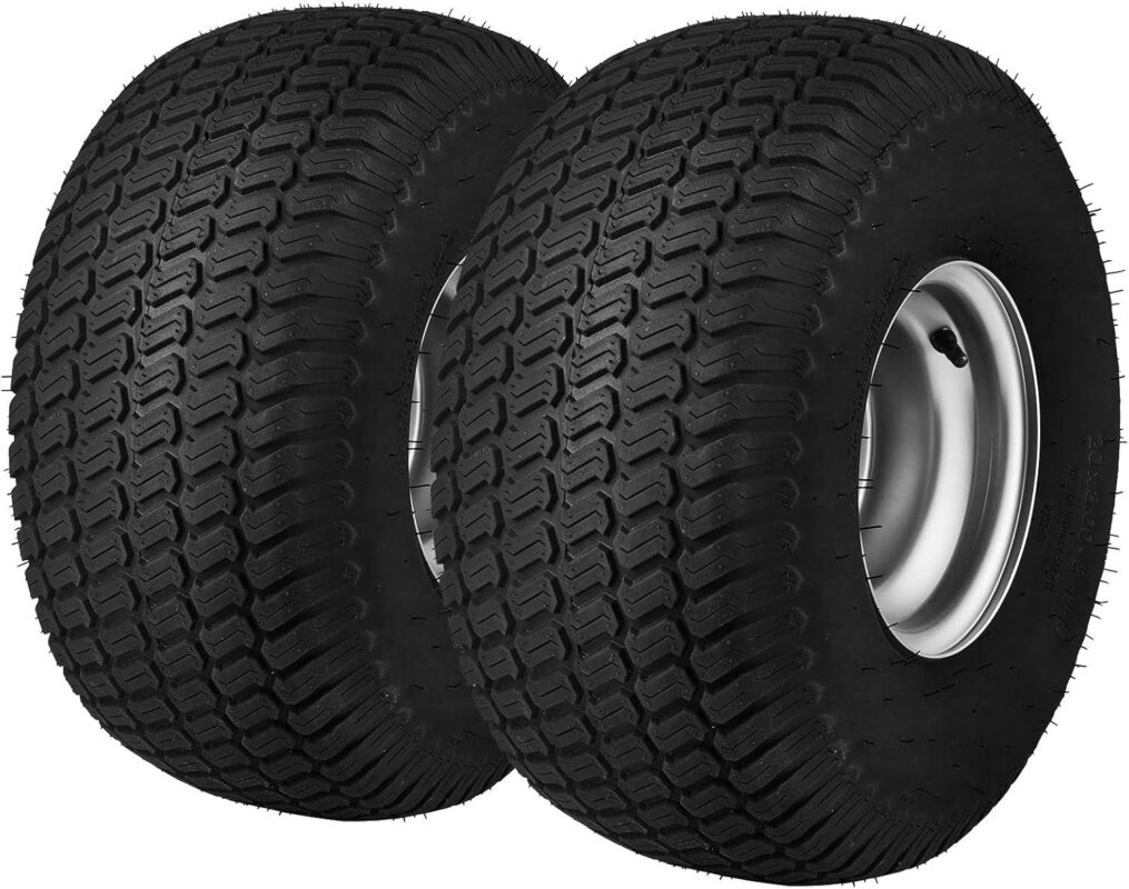 Upgrade Our Lawn with VEVOR 20×8-8″ Mower Tires Today!