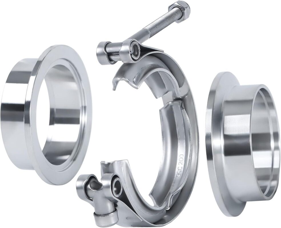 Ultimate V-Band Clamp: Seamless Exhaust Connections Made Easy!