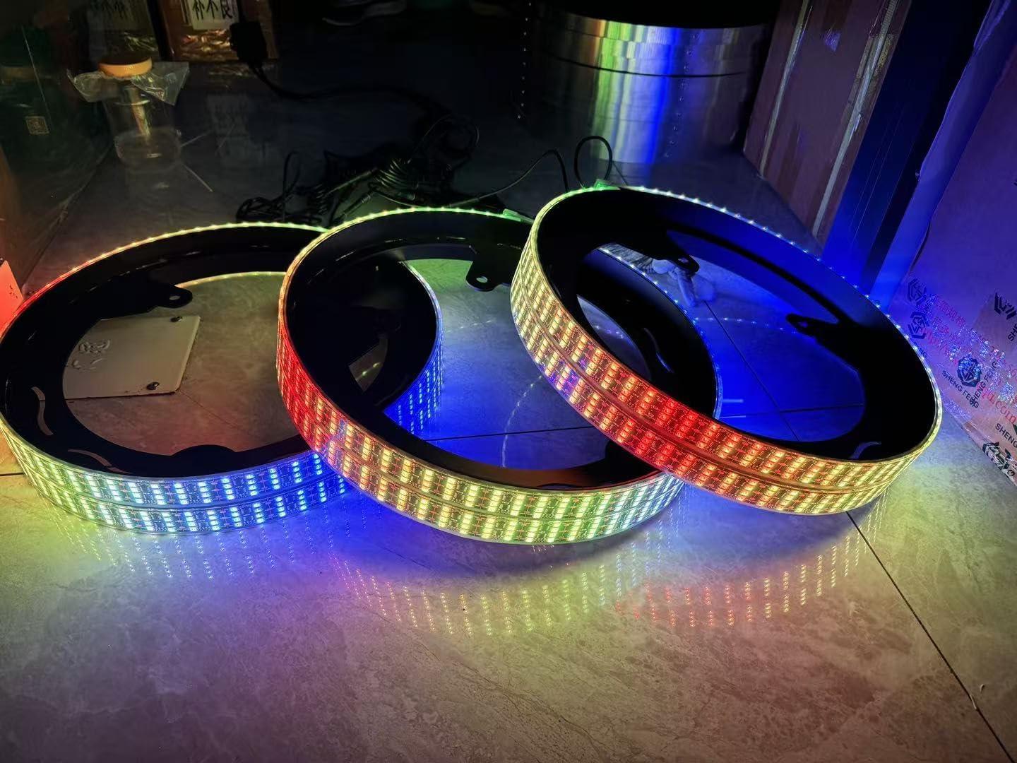 Transform Our Polaris Slingshot with RGB Wheel Rim Lights!