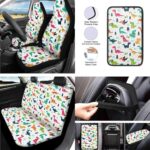 Cute Dinosaur Car Seat Covers 13pc Set Universal Fit SUV Truck - Image 2