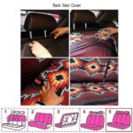 Cute Dinosaur Car Seat Covers 13pc Set Universal Fit SUV Truck - Image 7