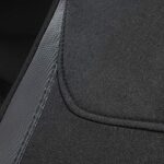 Carbon Fiber Mesh Sport Bucket Seat Covers Black High Back 2 Front - Image 9