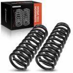 A-Premium 2Pcs Front Suspension Coil Spring Set Compatible with Ford F-150/F-250 1980-1996, F-350 1980-1987, F-100 1980-1983, E-100 E-150 Econoline Club Wagon Bronco, Driver and Passenger Side