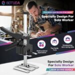 BOTUDA 2Pack Furniture Lifter Jack 360LBS 12in Lifting Tool 6.7in - Image 2