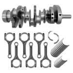 Buxatina G6DH 3.3L Engine Crankshaft Connecting Rods with Bearing Kit for H-yundai Santa Fe Azera 3.3L 2013-2019, for KIA Sedona Sorento 3.3L 2011-2019 623R63CA0A 623R6-3CA0A 23110-3CFA0 23510-3L100