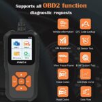 Professional OBD2 Scanner | Color Screen Diagnostic Tool for All 1996+ Vehicles - Image 2
