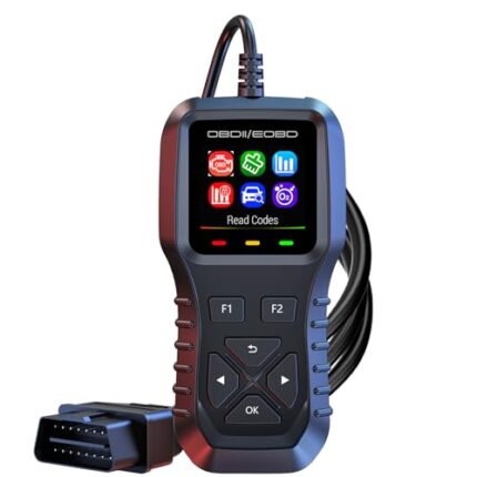 Diagnostic Tool for Cars,Vehicle Code Reader for Check Engine Light and Emission Monitor Status,Check Engine Light Reader,Car OBD2 Scanner Code Reader,Diagnostic Scan Tool for All Vehicles.