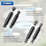 Golf Cart Shock Absorbers for Club Car DS Precedent 1988-Up
4PC - Image 2