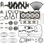 G4KJ 2.4 Engine Rebuild Overhaul Kit With Crankshaft & Piston & Connecting Rods Fit For Hyundai Tucson Sonata Santa Fe Kia Sorento Optima Sportage 2.4L 2011-2020 Replace# 23111-2G200 23510-2G500