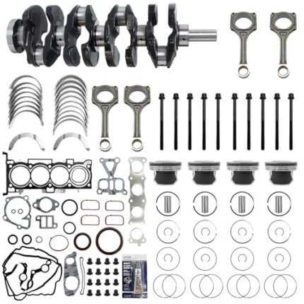 G4KJ 2.4L Engine Overhaul Rebuild Kit Replacement for Kia Optima Sportage Sorento 2011-2020 For Hyundai Sonata Tucson Santa Fe 2011-2019 23111-2G230 23111-2G200 72RZ6-2GF00 23510-2G500